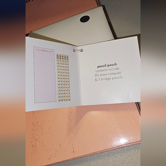Kate Spade Stationary Study set - Picture 5 of 5